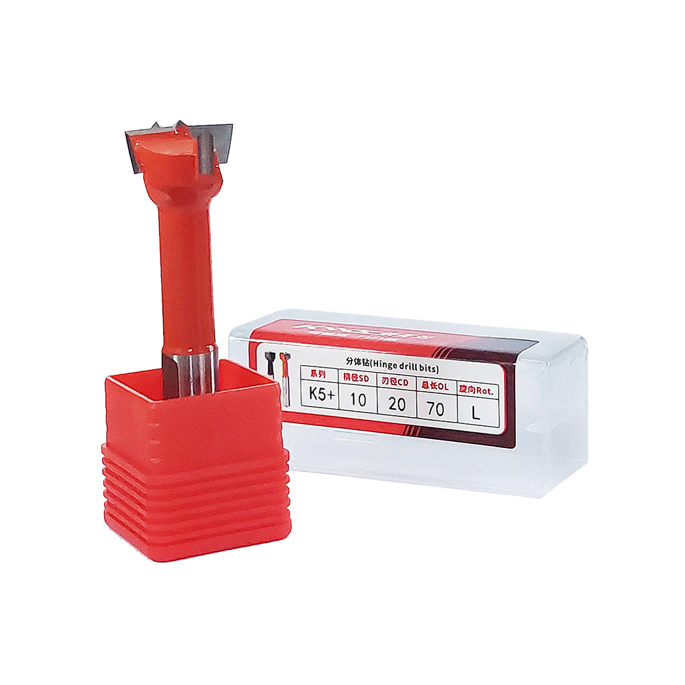 Broca para Dobradiças KWS - 20x70x10mm - Rotação L Esquerda - Série K5+