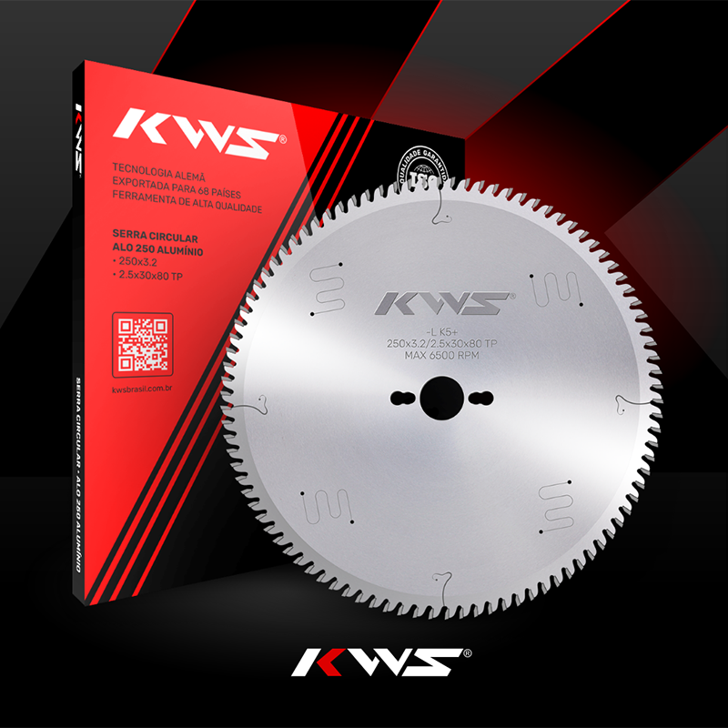 Discos de Serra KWS Brasil Produto para Marcenaria