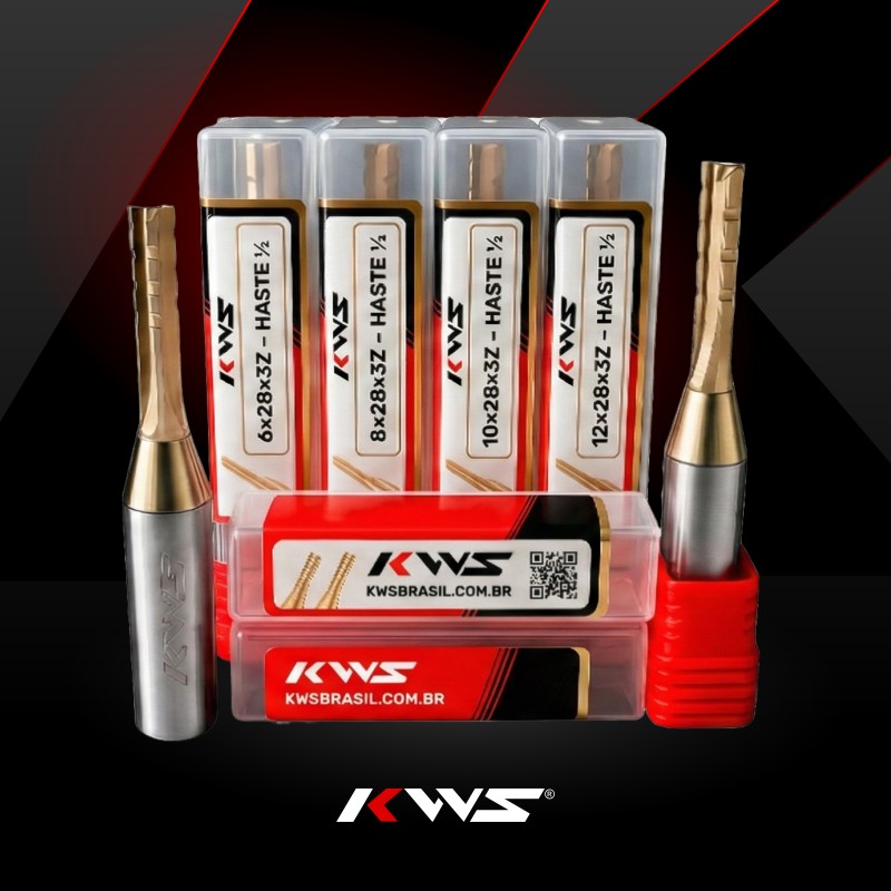 Fresas Router KWS Brasil Produto para Marcenaria